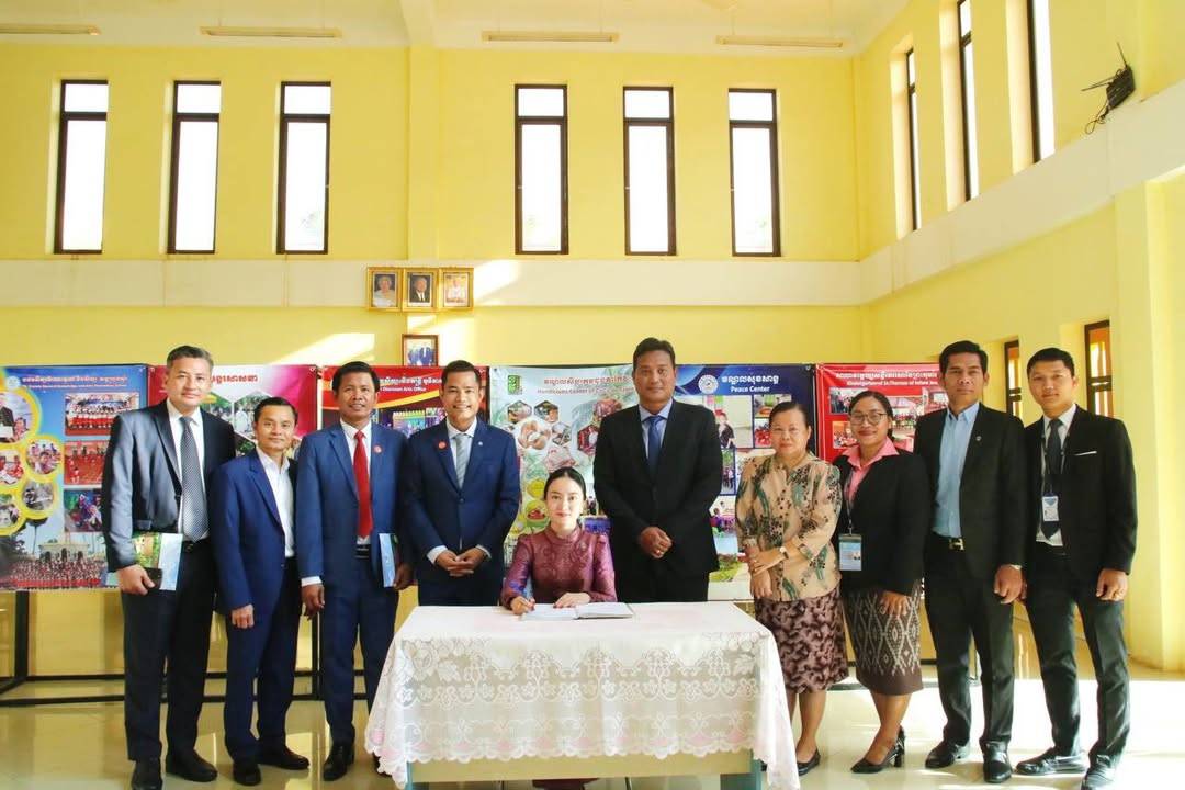 The Ministry of Tourism and Saint Paul Institute Collaborate to Promote Tourism Vocational Training in Takeo Provinces and Surrounding areas