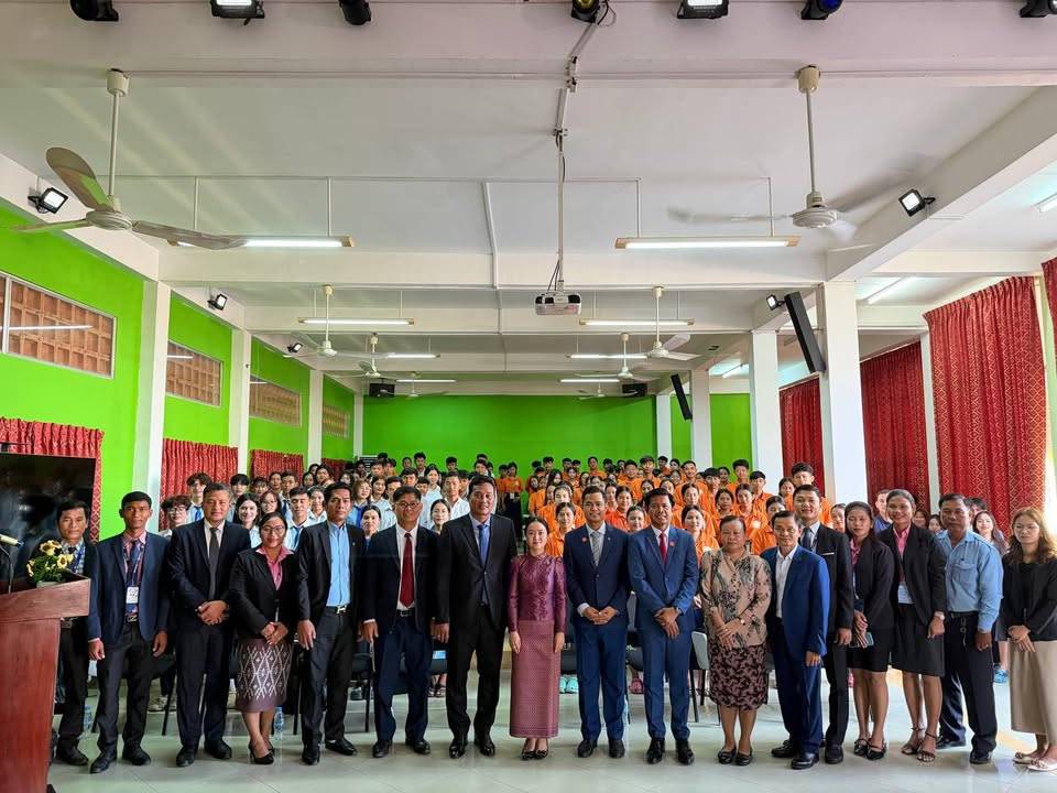 The Ministry of Tourism and Saint Paul Institute Collaborate to Promote Tourism Vocational Training in Takeo Provinces and Surrounding areas