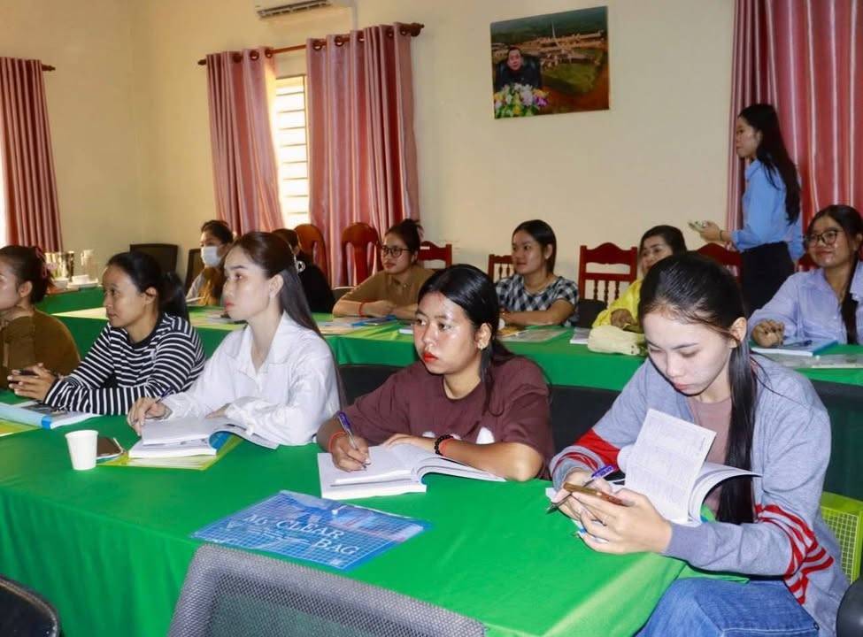 The Kratie Provincial Department of Tourism, Funded by Swisscontact, Launches Food and Beverage Service Training Program!