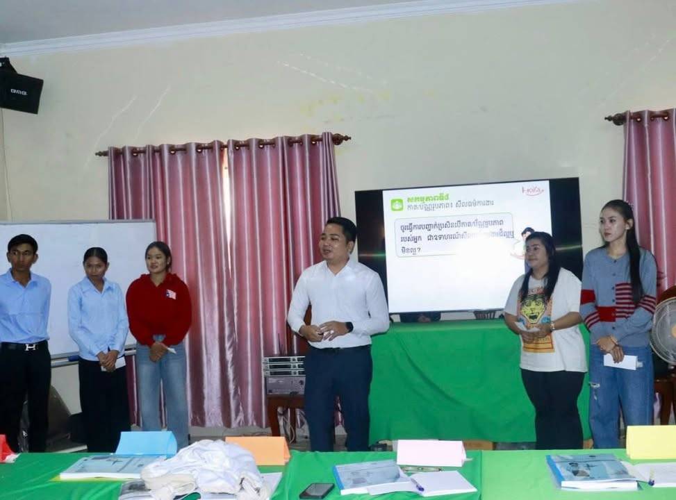 The Kratie Provincial Department of Tourism, Funded by Swisscontact, Launches Food and Beverage Service Training Program!