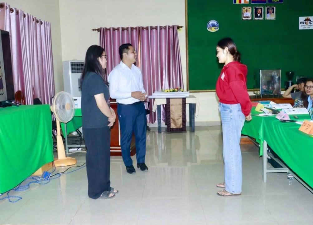 The Kratie Provincial Department of Tourism, Funded by Swisscontact, Launches Food and Beverage Service Training Program!