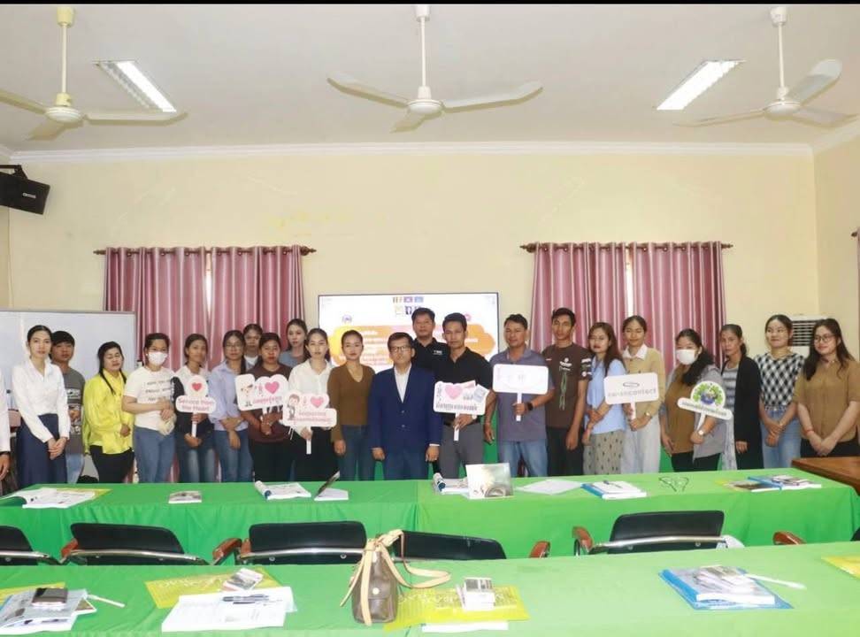 The Kratie Provincial Department of Tourism, Funded by Swisscontact, Launches Food and Beverage Service Training Program!
