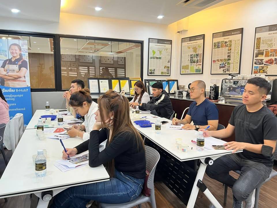 Strategic Collaboration Between the Ministry of Tourism and B-Hub Barista Training Centre: Commencement of the Second Complimentary Introductory Barista Skills Training Program in Phnom Penh!