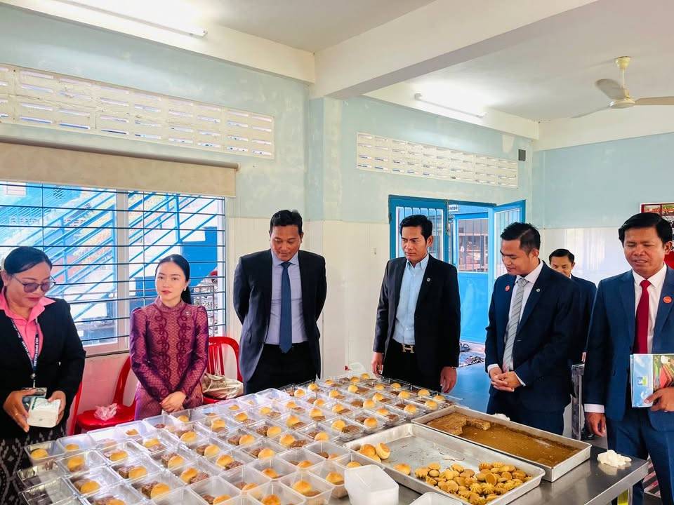 Official Visit to Strengthen Cooperation in Technical and Vocational Education and Training (TVET) in the Tourism Sector, Takeo Province!